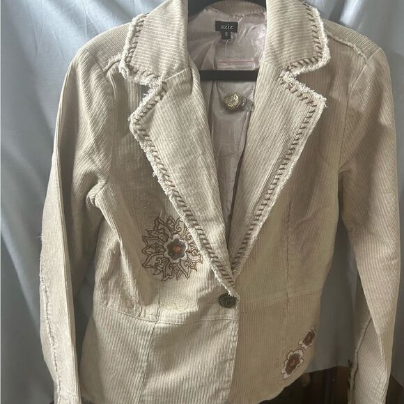 Aziz Burgundy Jacket Size S NWT - Picture 1 of 9
